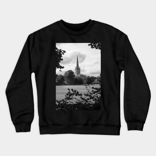 Norwich cathedral Crewneck Sweatshirt by stuartchard